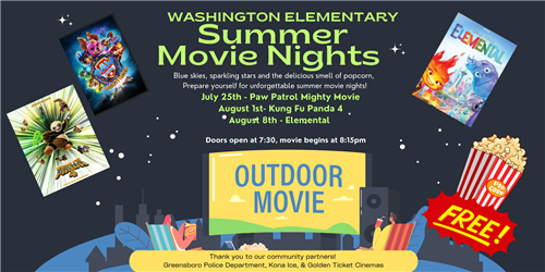 movie night flyer